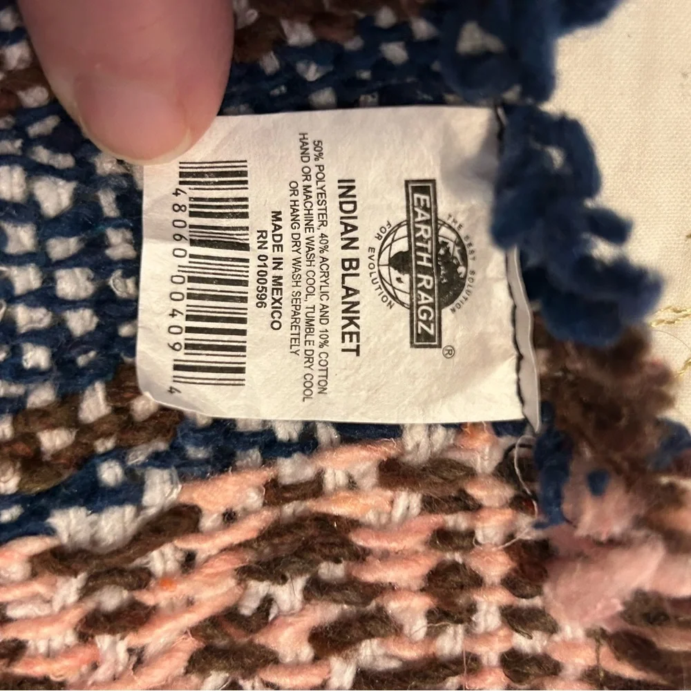 Ron Jon Surf Shop Indian‎ Blanket Multicolor Stripes